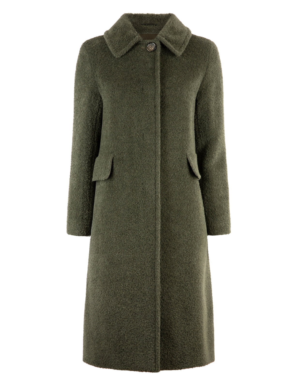 Zuri Kappa Alpacka Mörkgrön