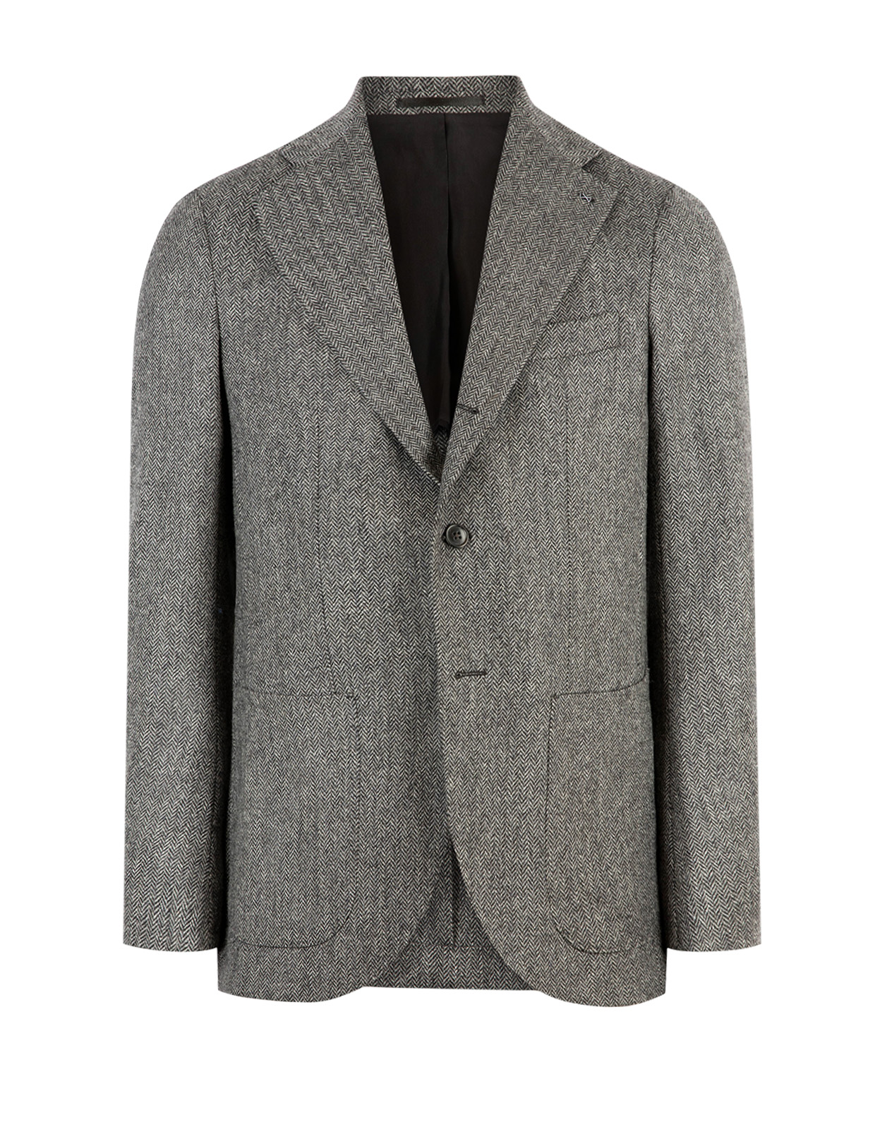 Firenze Blazer Tweed Grå Fiskben