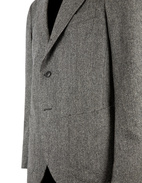 Firenze Blazer Tweed Grå Fiskben Stl 46