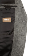 Firenze Blazer Tweed Grå Fiskben Stl 46