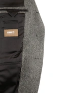 Firenze Blazer Moon Tweed Fiskben Grå