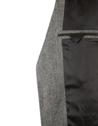 Firenze Blazer Moon Tweed Fiskben Grå