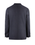 Firenze Dubbelknäppt Blazer Tweed Mörkblå Stl 50