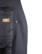 Firenze Dubbelknäppt Blazer Tweed Mörkblå Stl 52