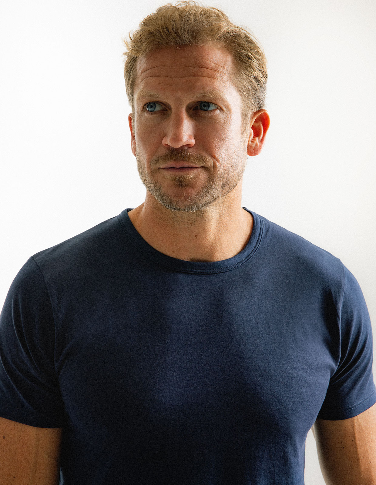 T-shirt Pimabomull Marinblå XL