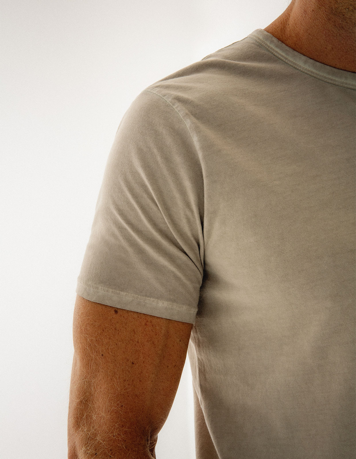 T-shirt Pimabomull Vintage Beige