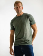 T-shirt Pimabomull Vintage Khakigrön XXL