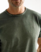 T-shirt Pimabomull Vintage Khakigrön XXL