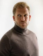 Roll Neck Merino Brown Melange