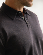 Poloshirt Merino Brun Stl XL