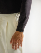 Poloshirt Merino Brun Stl XL