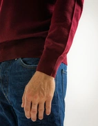 Roll Neck Merino Bordeaux Stl XL