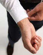 Regular Fit Oxford Skjorta Vit