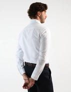 Regular Fit Oxford Skjorta Vit