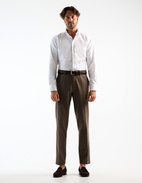 Slim Fit Skjorta Bomull White Stl 38