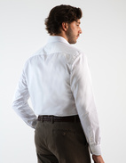 Slim Fit Skjorta Bomull White Stl 38