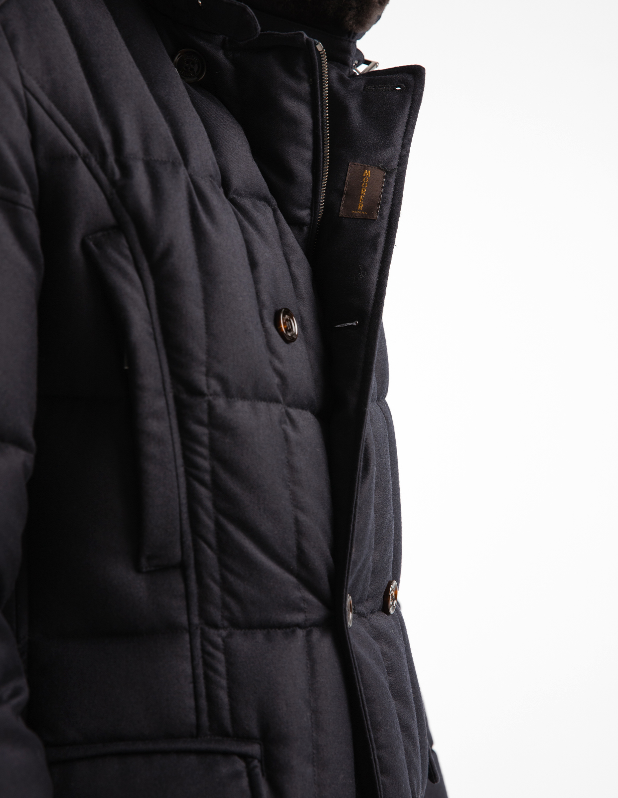 Morris-L Down Jacket Blu