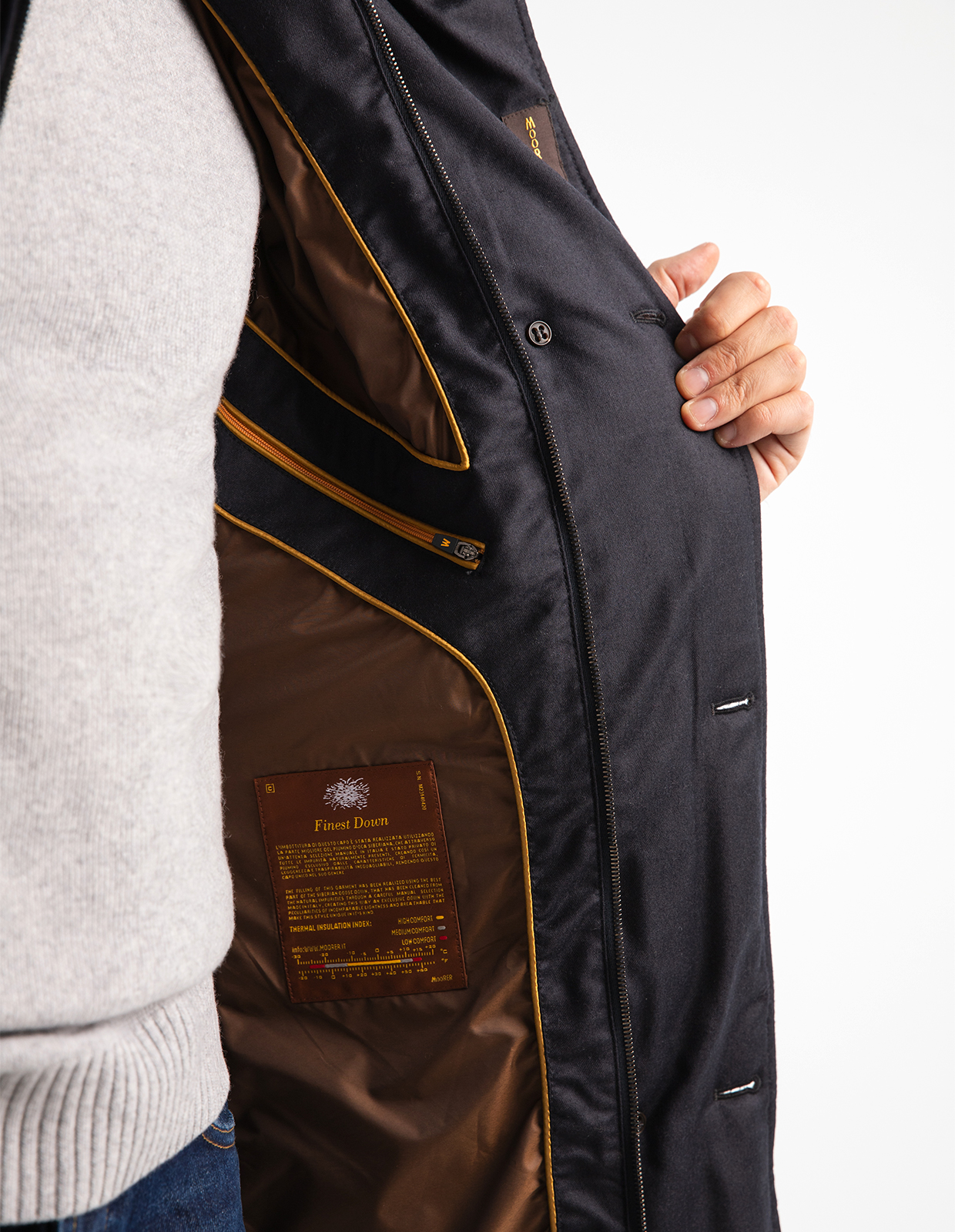 Morris-L Down Jacket Blu