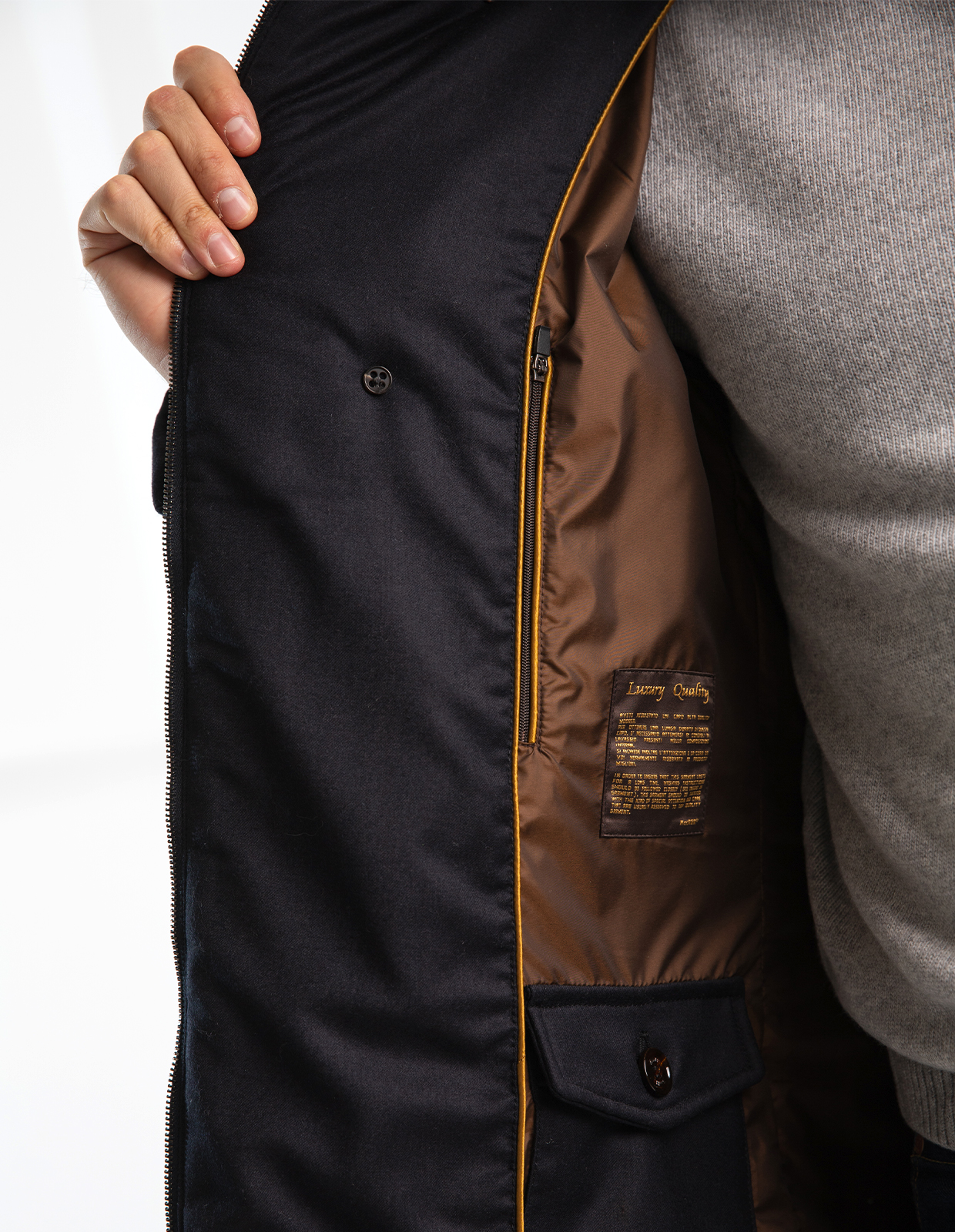 Morris-L Down Jacket Blu Stl 50
