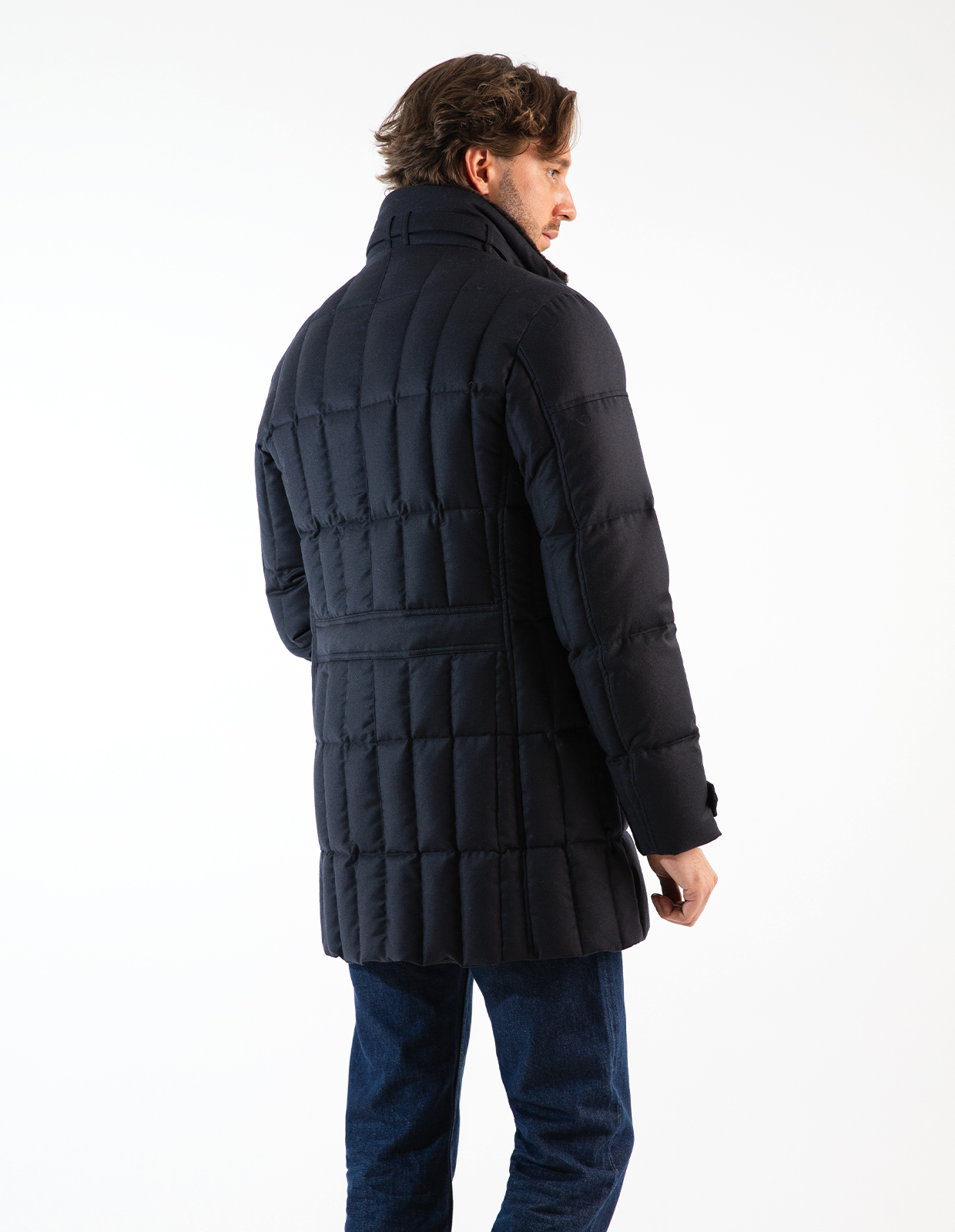 Morris-L Down Jacket Blu Stl 50