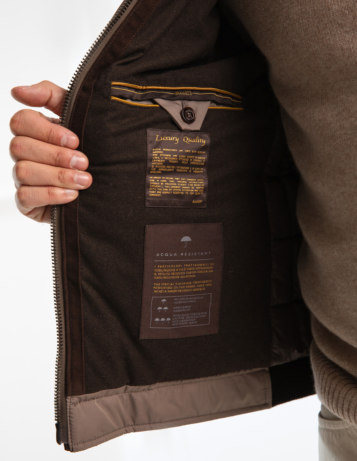 Celotti LAM-WK Bomber Jacka Beige Stl 52