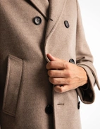 Skepparkavaj Ull/Cashmere Beige