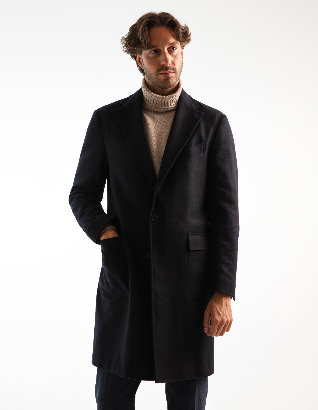 Firenze Rock Tweed Navy
