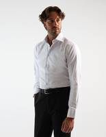 Slim Fit Skjorta Pinpoint Oxford Vit