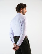 Slim Fit Skjorta Pinpoint Oxford Ljuslila