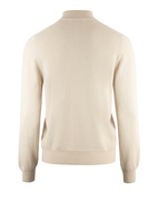Tröja Zip Ull Cashmere Ljus