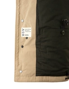 Field Jacket Torrvaxad Bomull Gråbeige