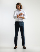 Slim Fit Skjorta Royal Oxford Vit