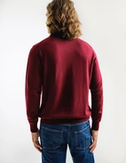 Roll Neck Merino Bordeaux Stl XL