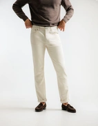 Davide Regular Selvedge Denim Ecru