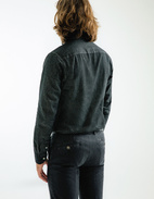 Slim Fit Skjorta Denim Vintage Svart Stl 43