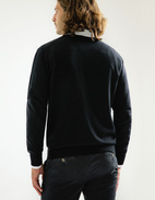 Cardigan Merinoull Svart Stl XL