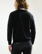 Cardigan Merinoull Svart