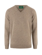 Kilsyth Tröja Lammull Gråbeige 46