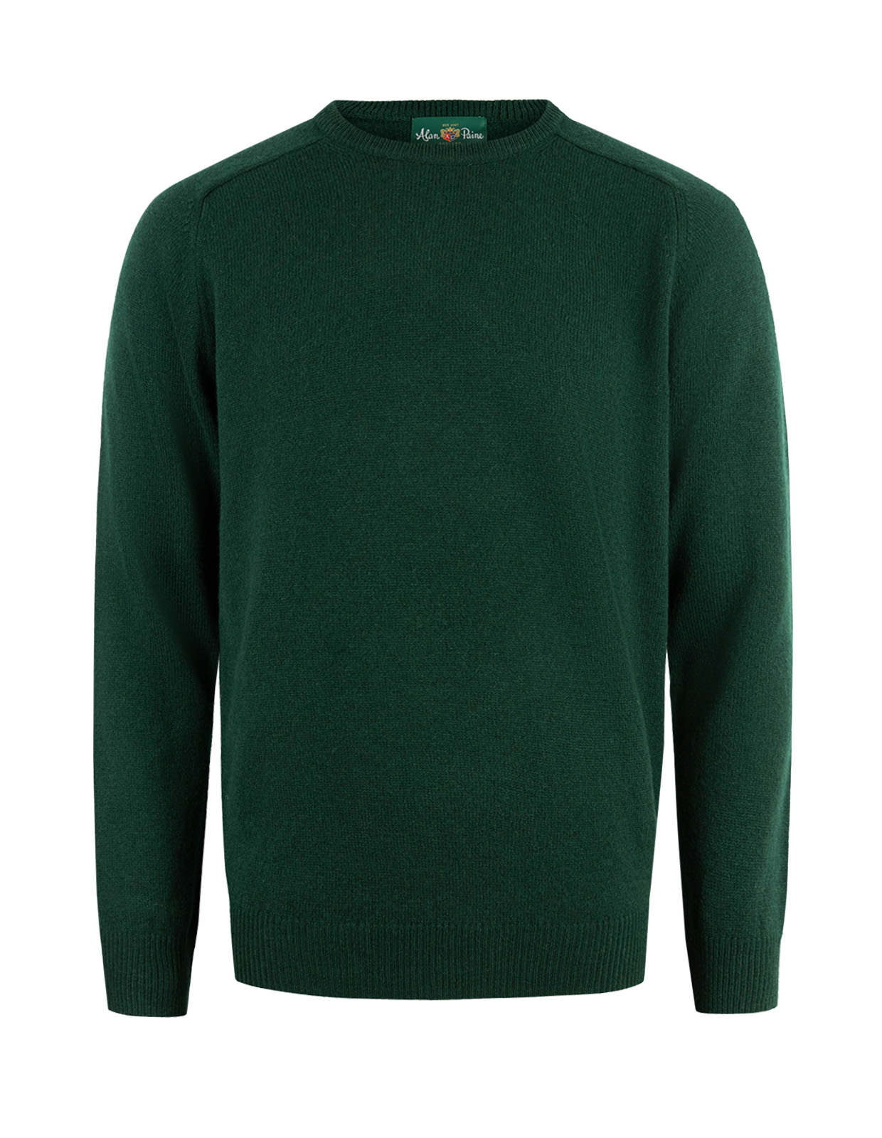 Lenzie Tröja Lammull Mörkgrön 50