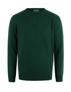 Lenzie Tröja Lammull Mörkgrön 50