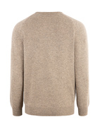 Lenzie Tröja Lammull Gråbeige