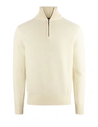 Zip-tröja Ull/Cashmere Benvit