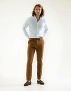 Slim Fit Skjorta Royal Oxford Ljusblå