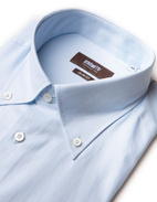 Slim Fit Skjorta Royal Oxford Ljusblå