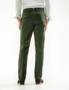 Chinos Regular Fit Bomullscanvas Olivgrön Stl 112