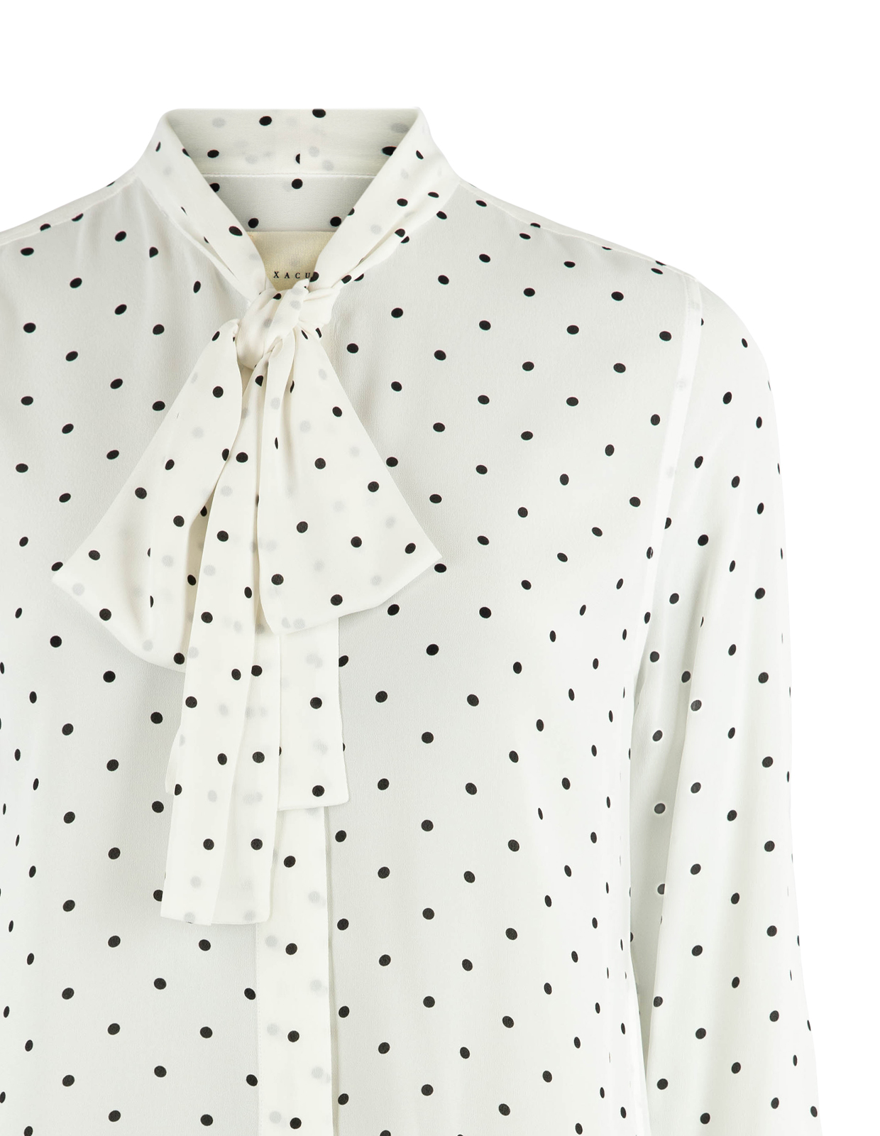 Pamela Blus Vit/Svart