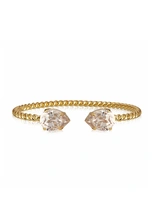 Mini Drop Armband Ljusbeige/Guld One Size