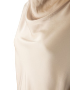 Ayumi Blus Siden Ljusbeige L