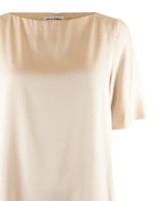 Yoli Blus Siden Ljusbeige