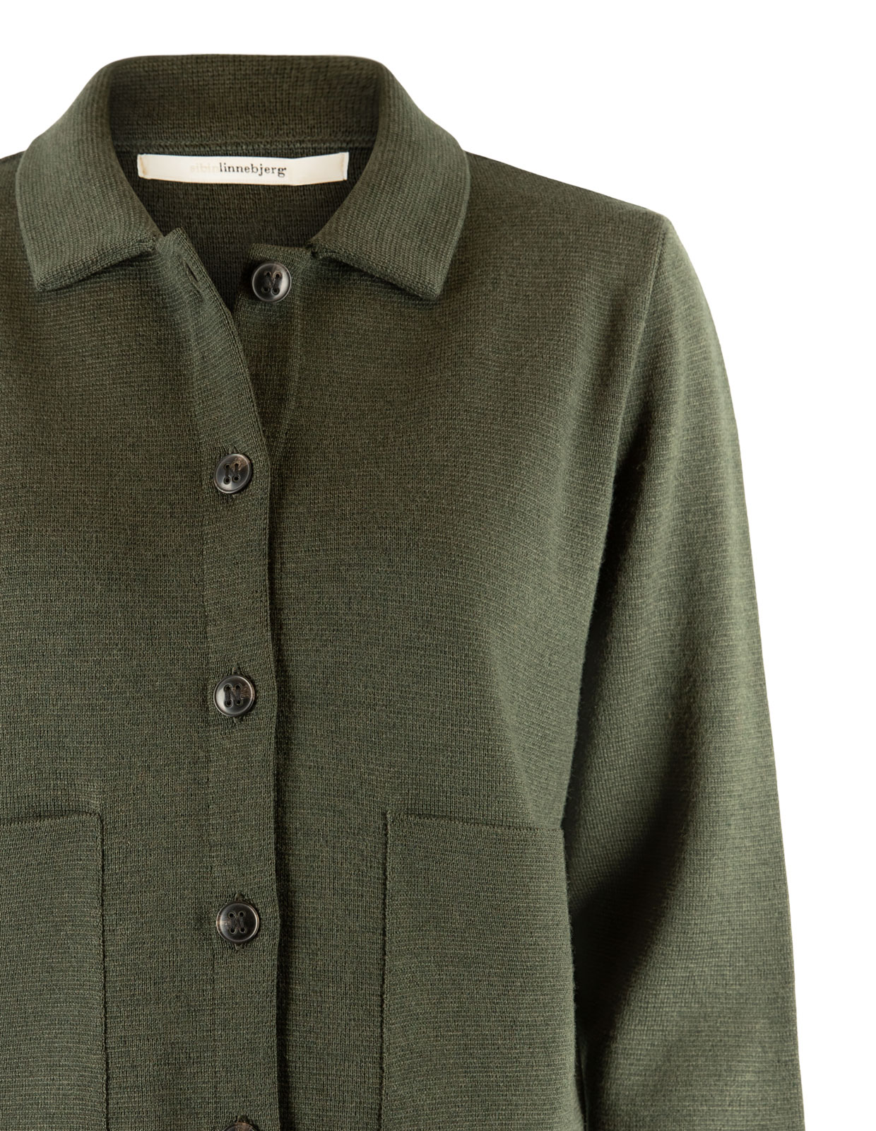 Kaja Cardigan Grönmelerad S